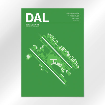 DAL Airport Diagram