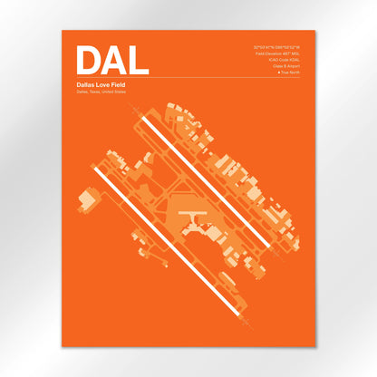DAL Airport Diagram