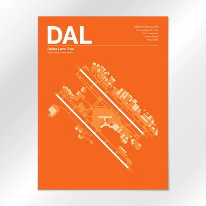 DAL Airport Diagram