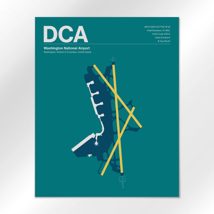 DCA | Washington - Mid - Century Moss - 16×20" - No Frame