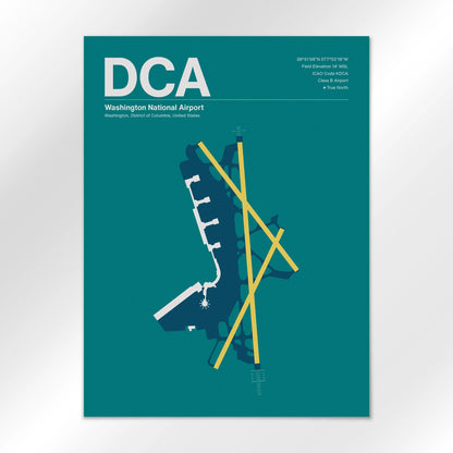 DCA | Washington - Mid - Century Moss - 18×24" - No Frame
