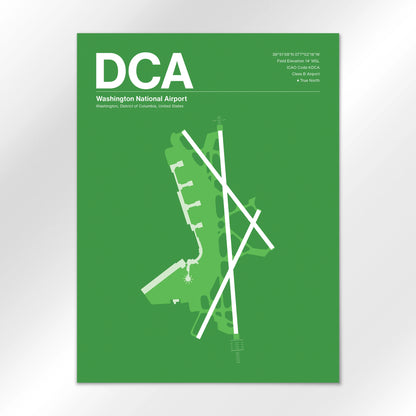 DCA | Washington - Overland Green - 18×24" - No Frame