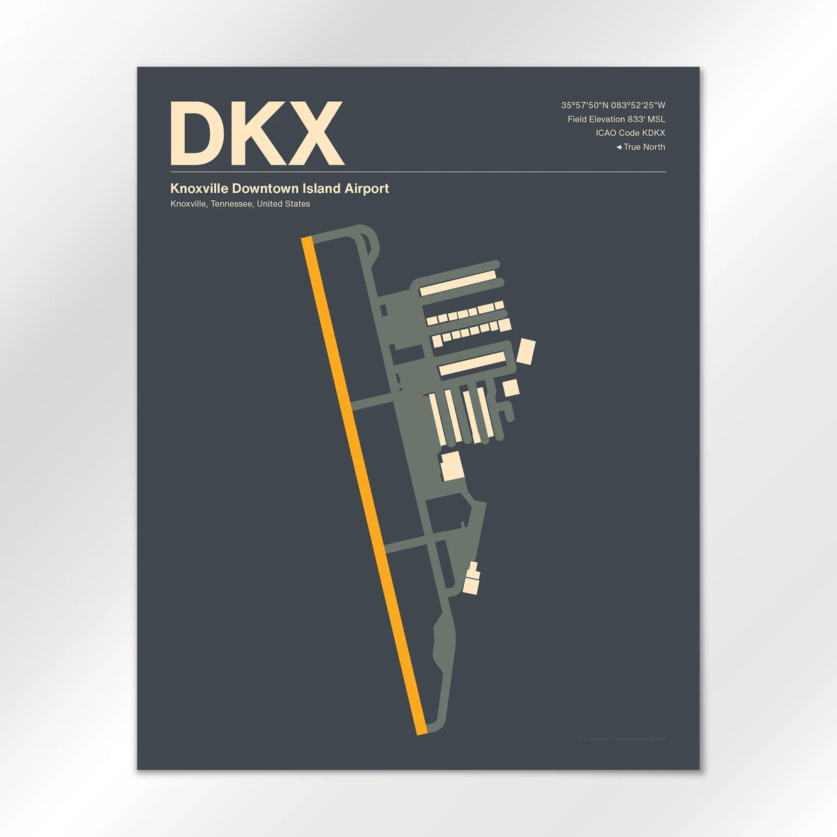 DKX Airport Diagram