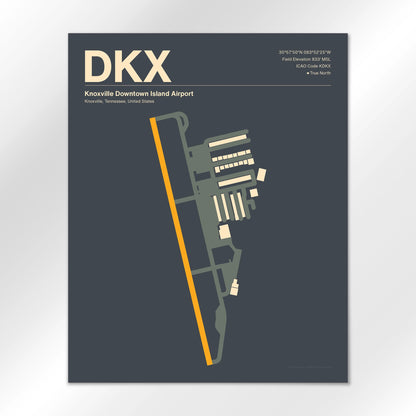 DKX Airport Diagram