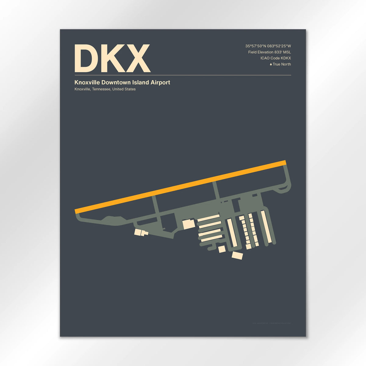 DKX Airport Diagram