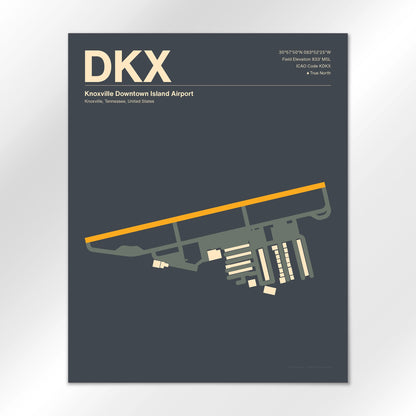 DKX Airport Diagram