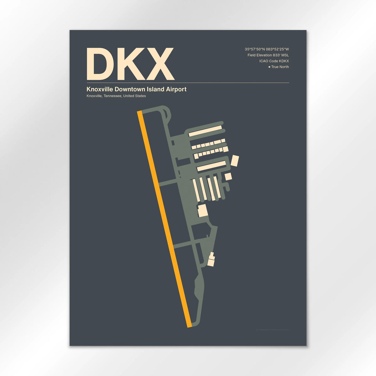 DKX Airport Diagram