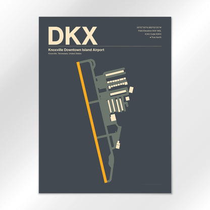 DKX Airport Diagram