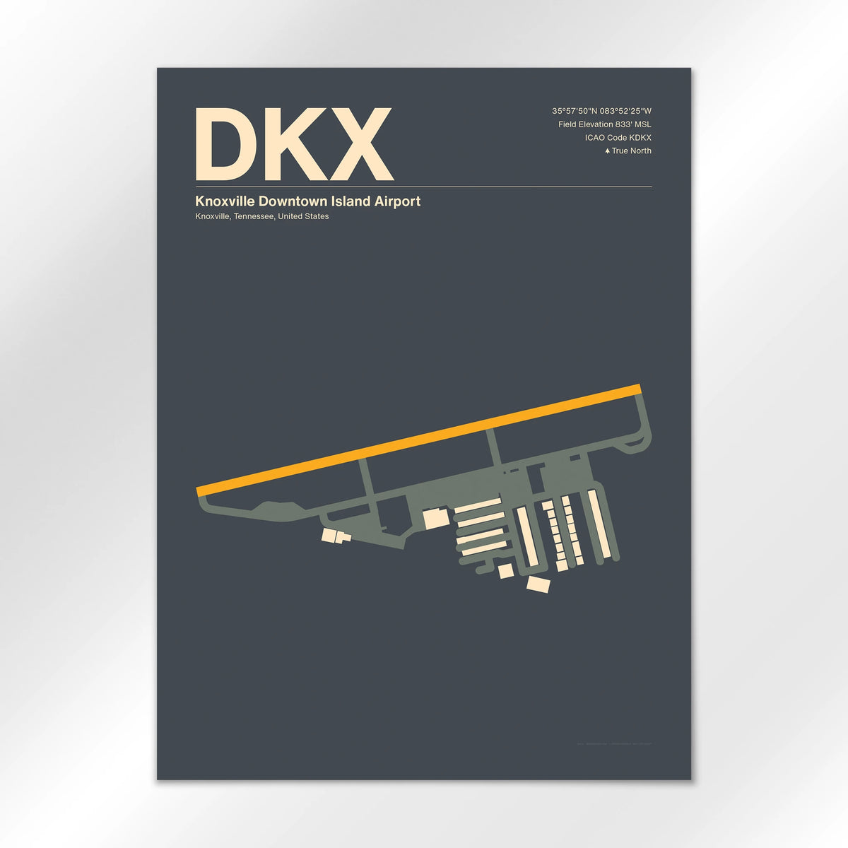 DKX Airport Diagram