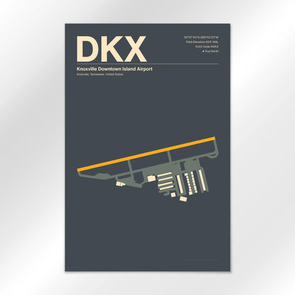 DKX Airport Diagram