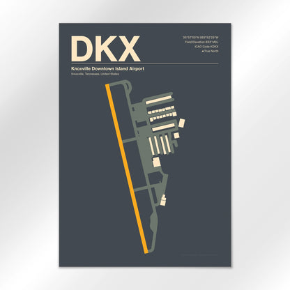 DKX Airport Diagram