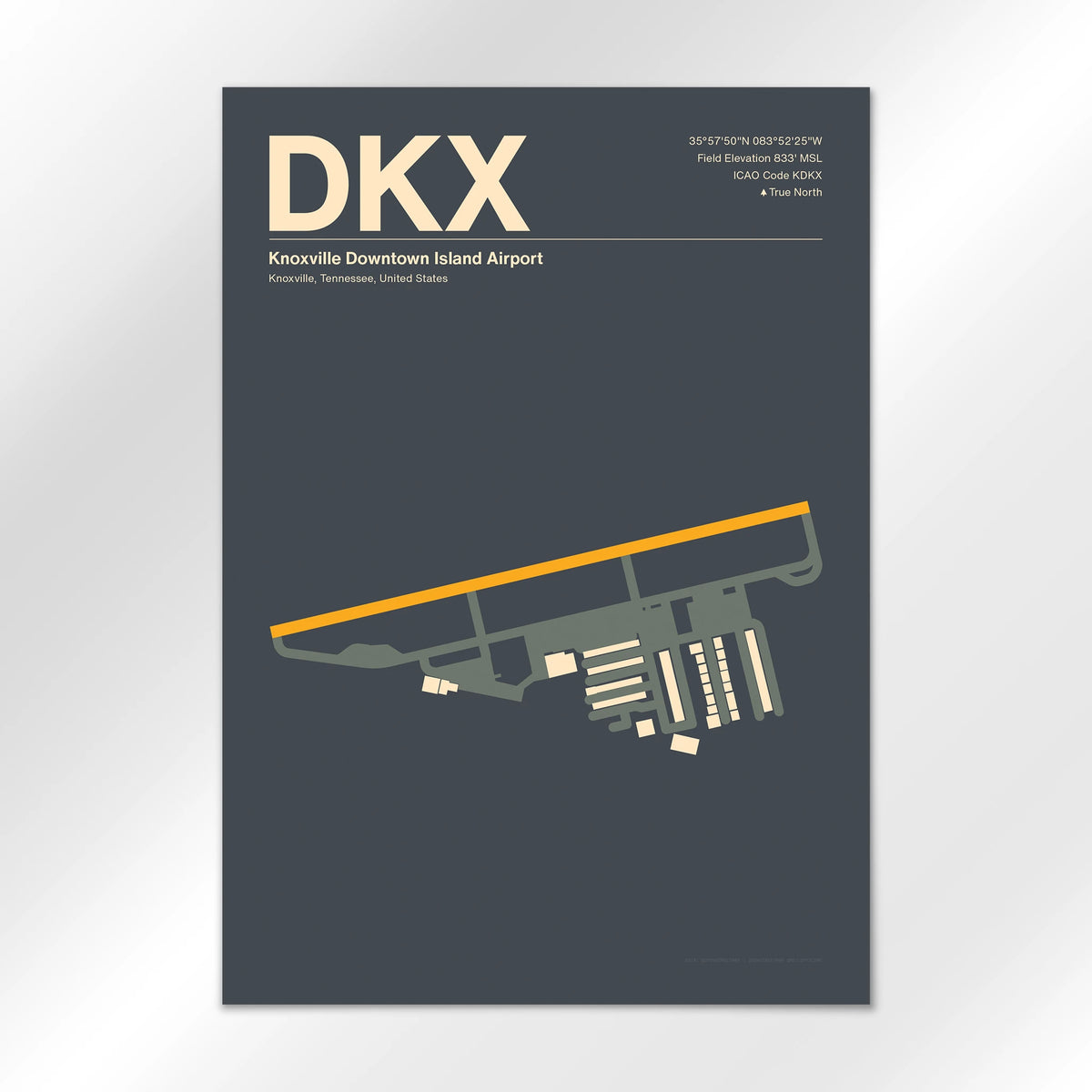 DKX Airport Diagram