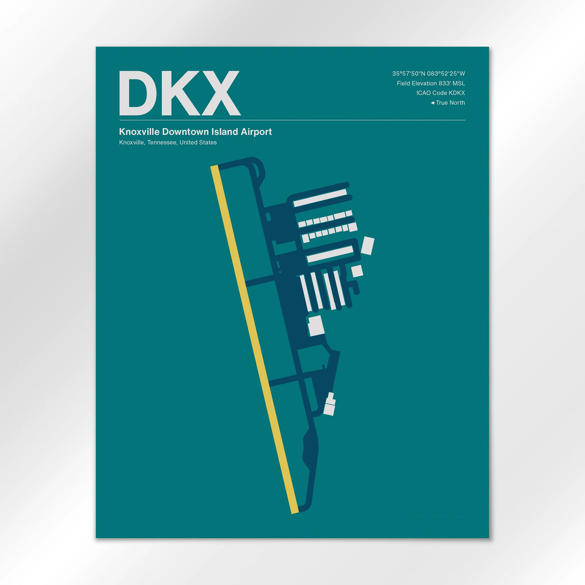 DKX Airport Diagram
