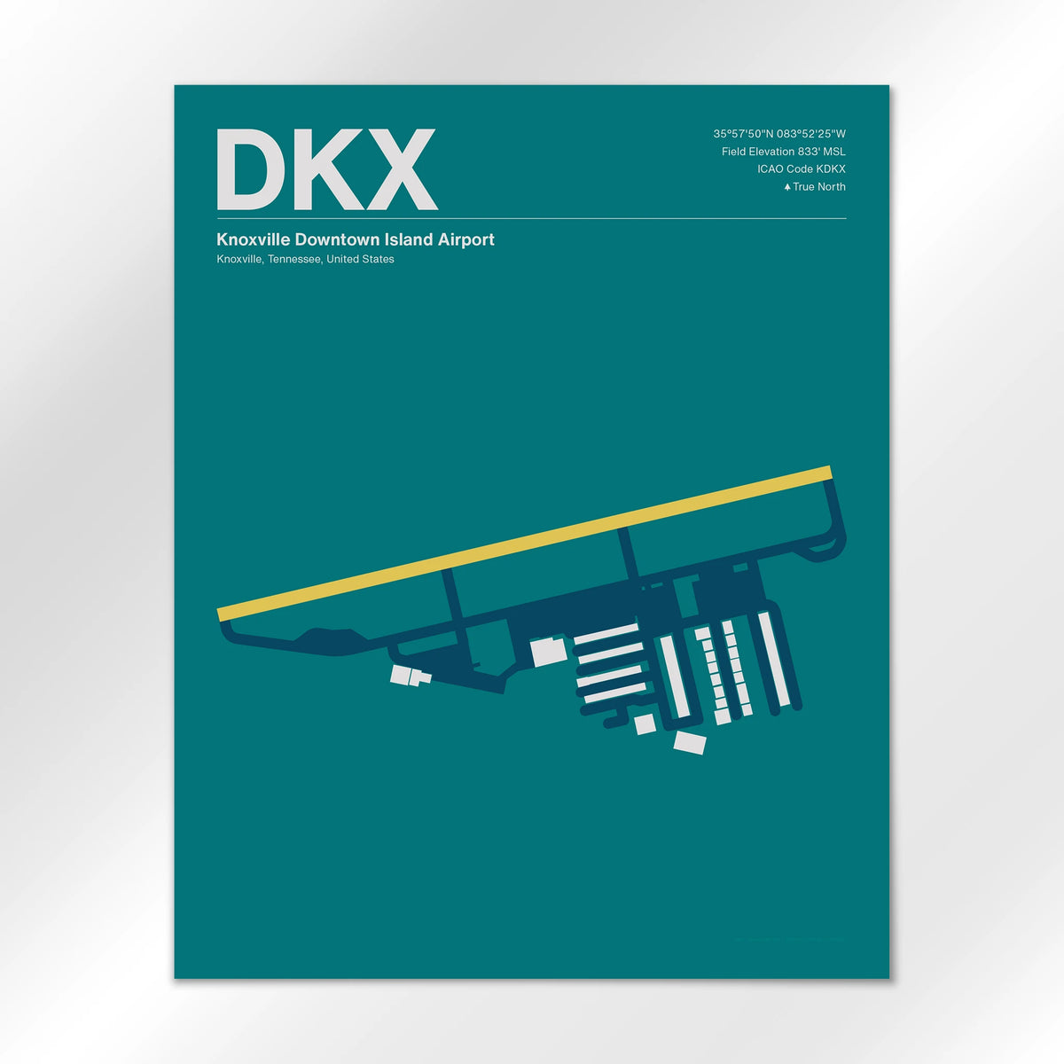 DKX Airport Diagram