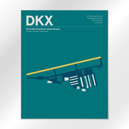 DKX Airport Diagram