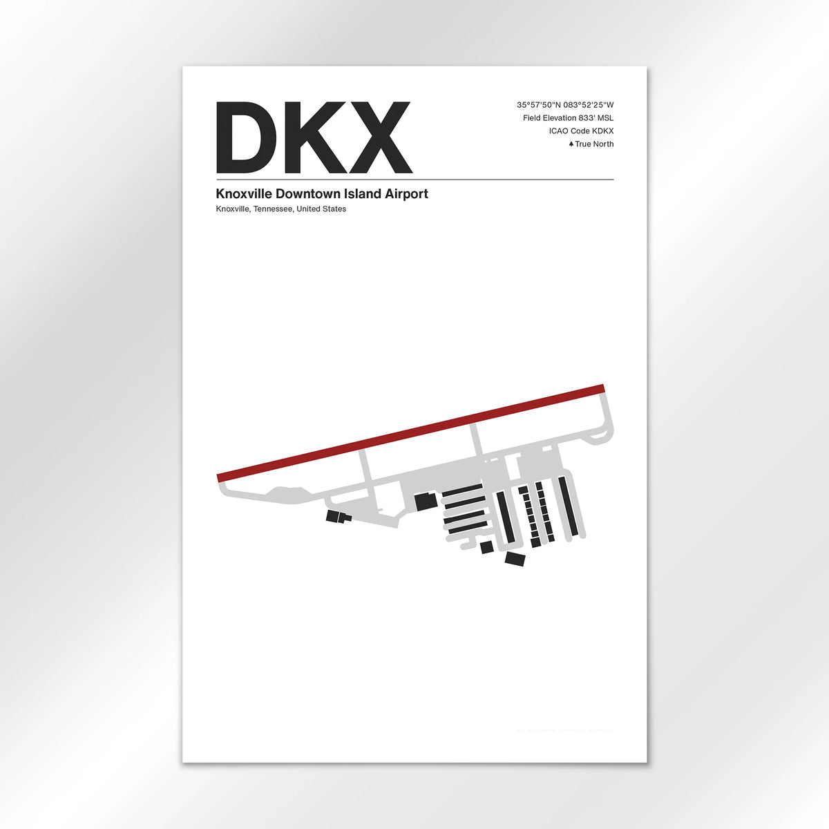 DKX Airport Diagram