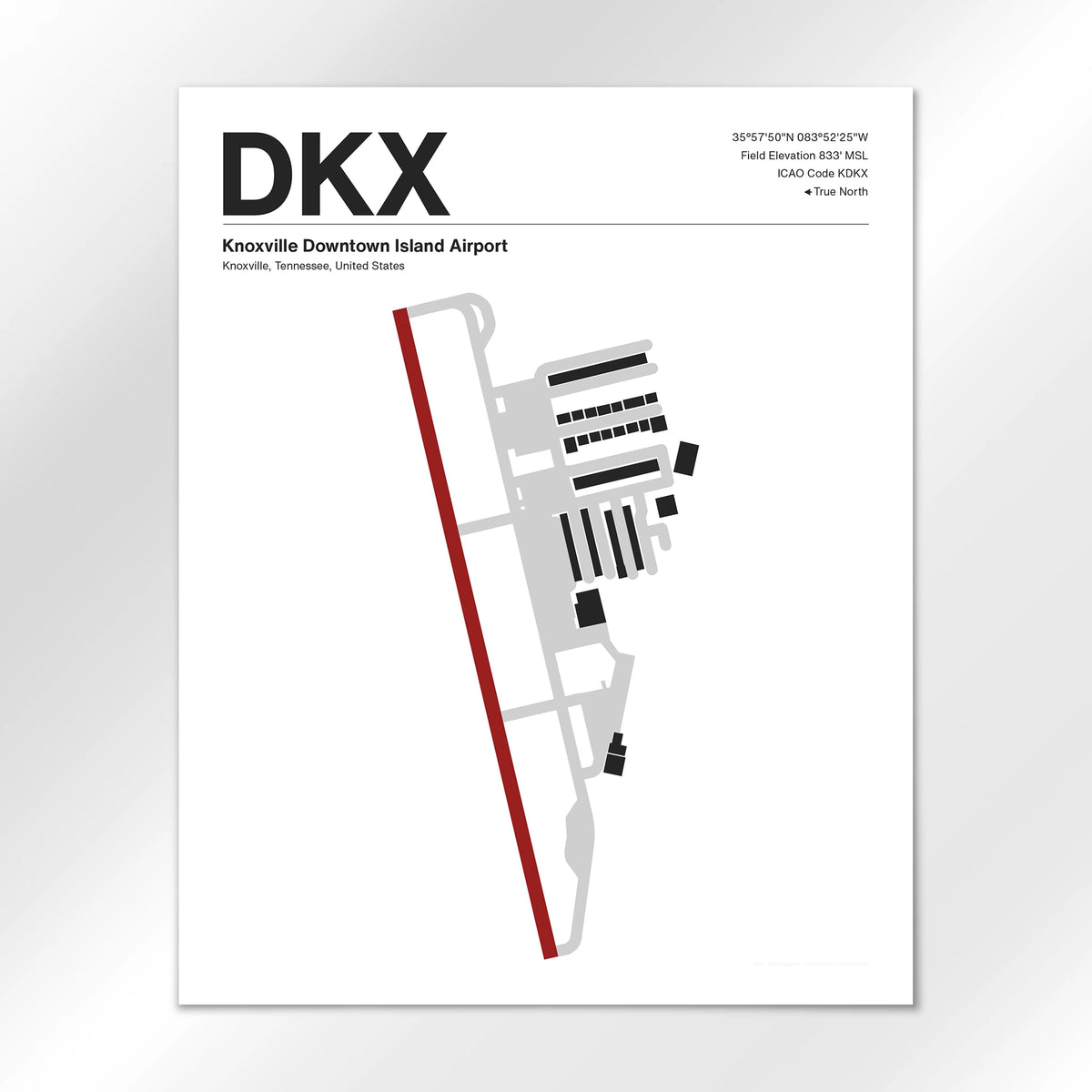 DKX Airport Diagram