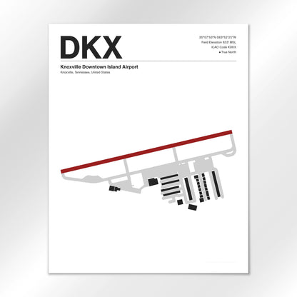 DKX Airport Diagram