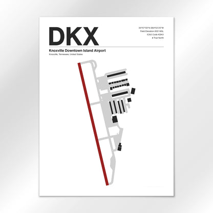 DKX Airport Diagram