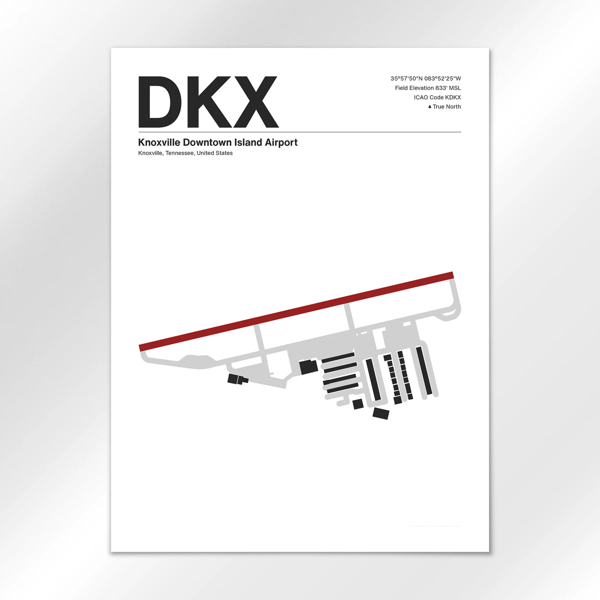DKX Airport Diagram