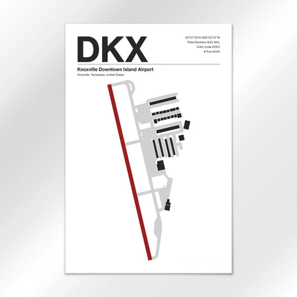 DKX Airport Diagram