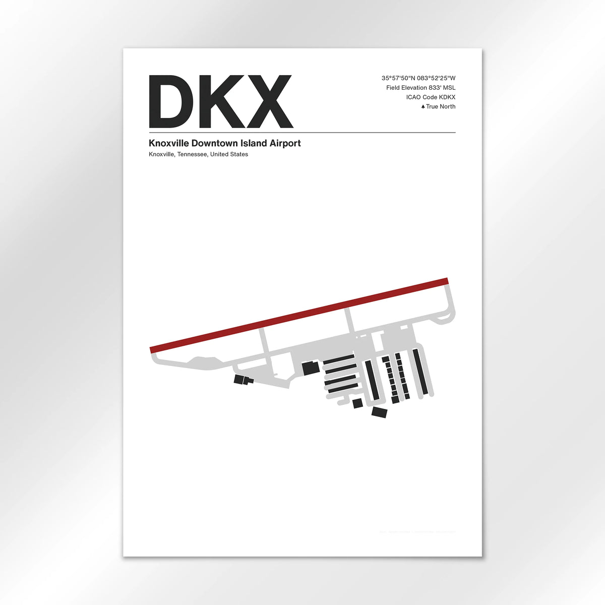 DKX Airport Diagram