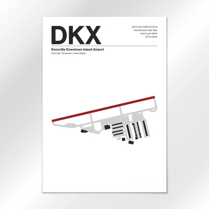 DKX Airport Diagram