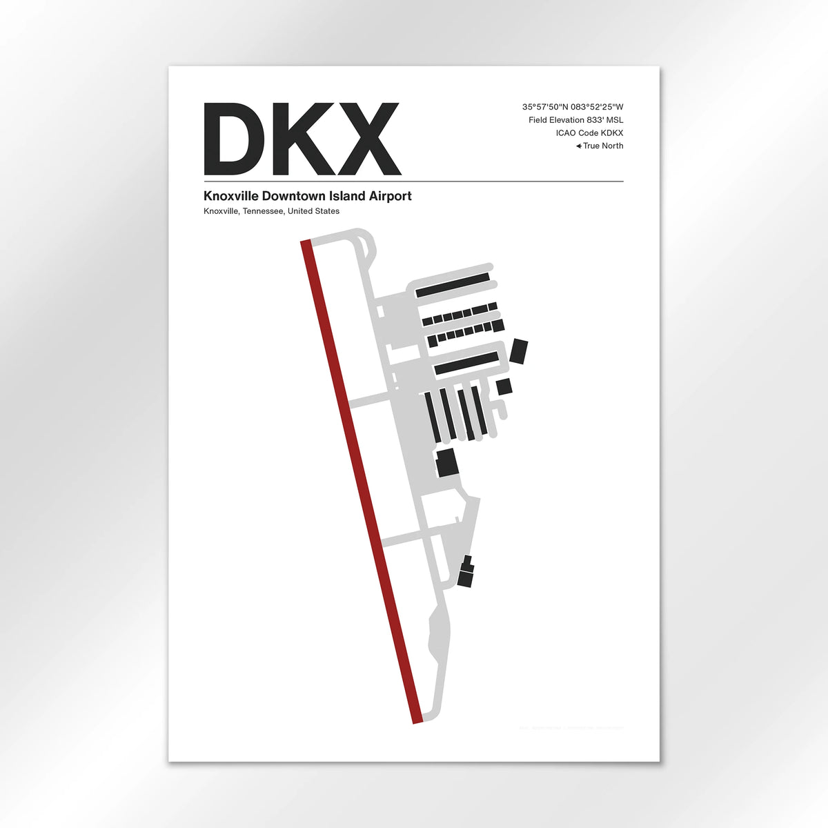 DKX Airport Diagram