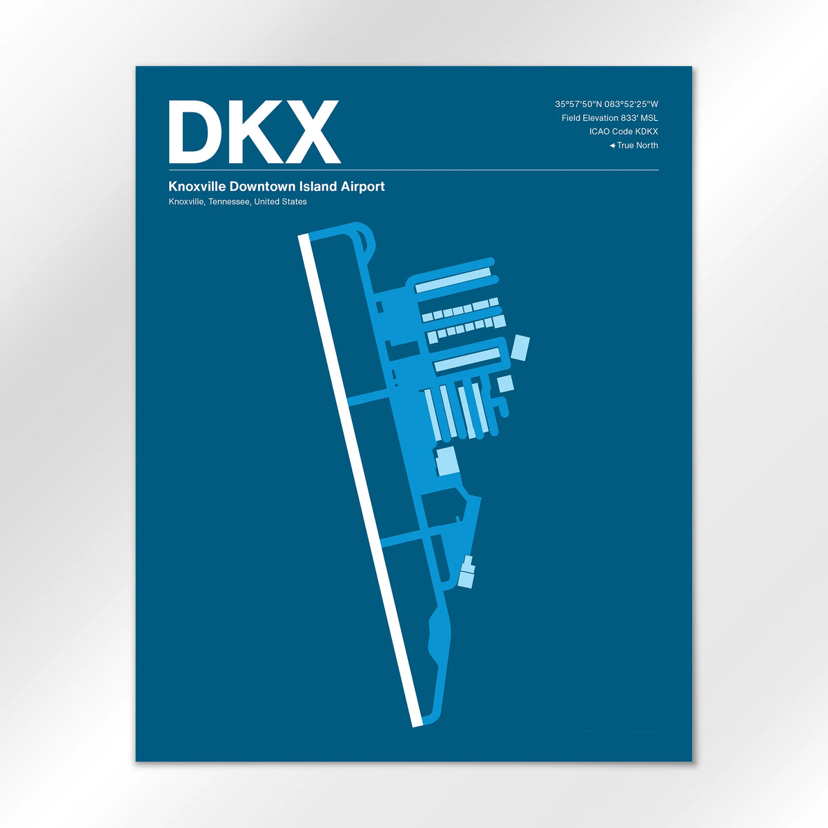 DKX Airport Diagram