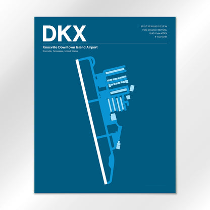 DKX Airport Diagram