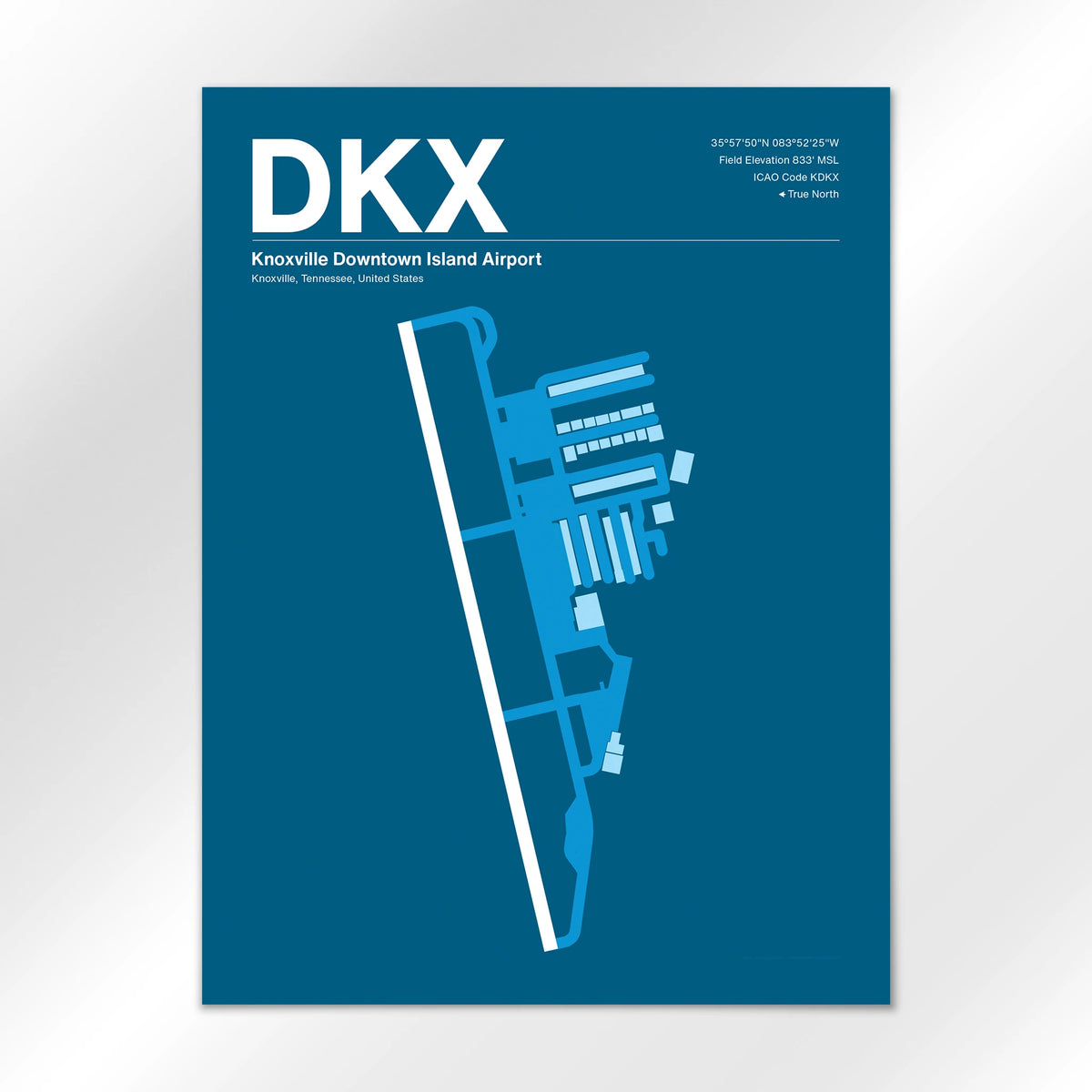 DKX Airport Diagram