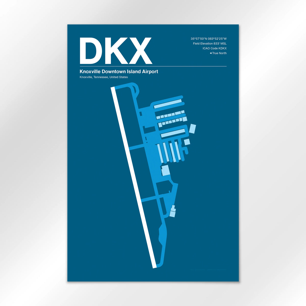 DKX Airport Diagram