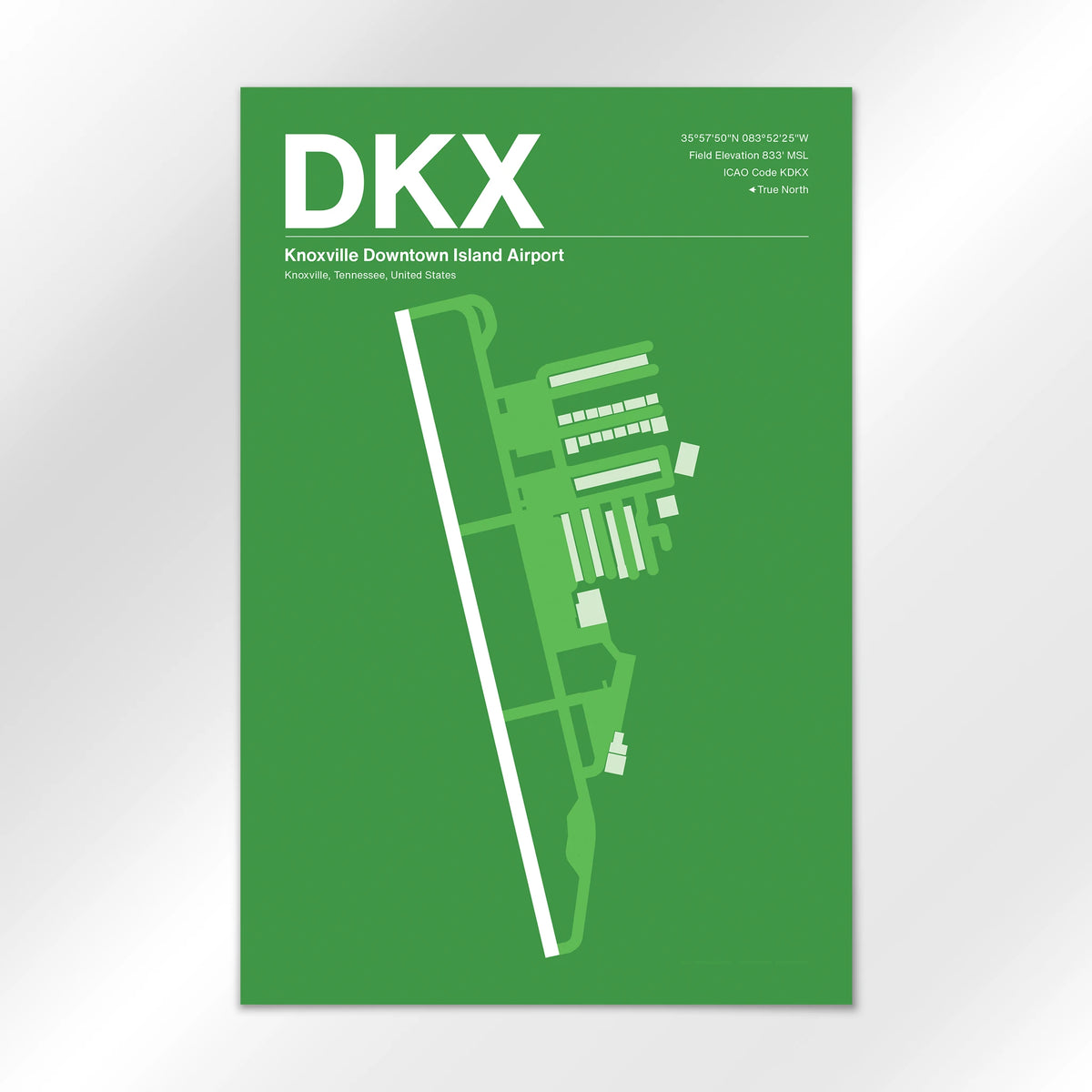 DKX Airport Diagram