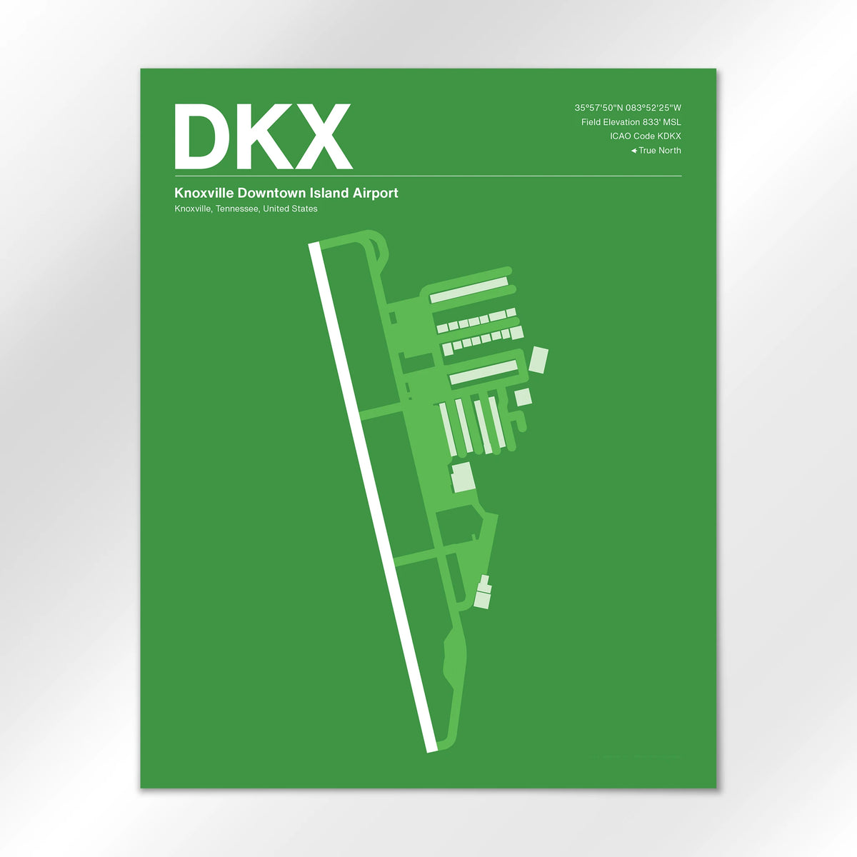 DKX Airport Diagram