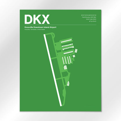 DKX Airport Diagram