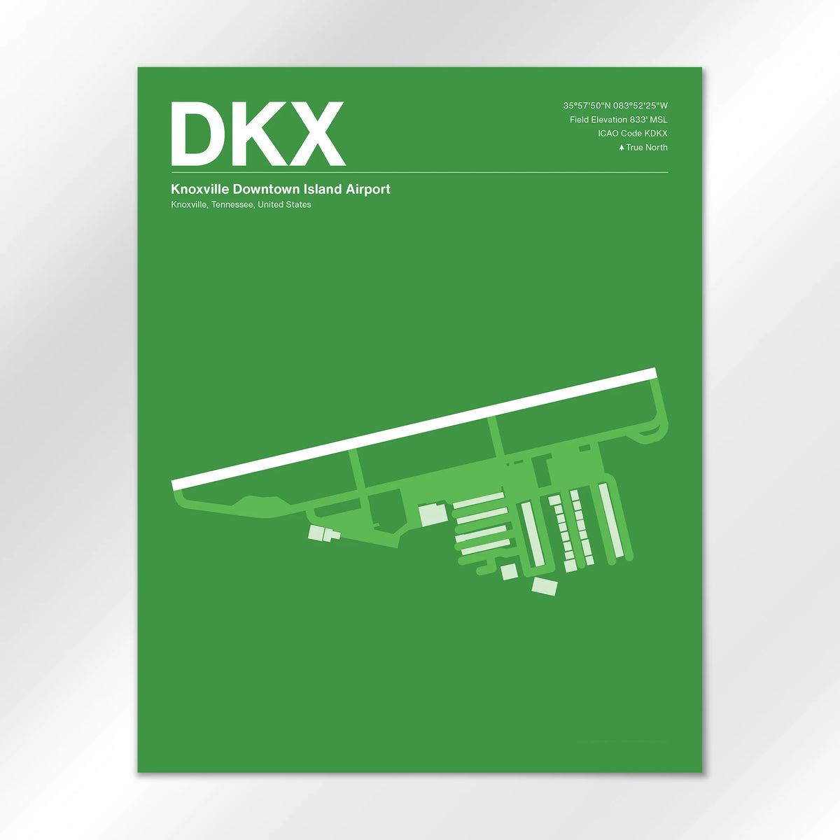 DKX Airport Diagram