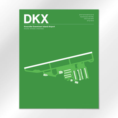 DKX Airport Diagram