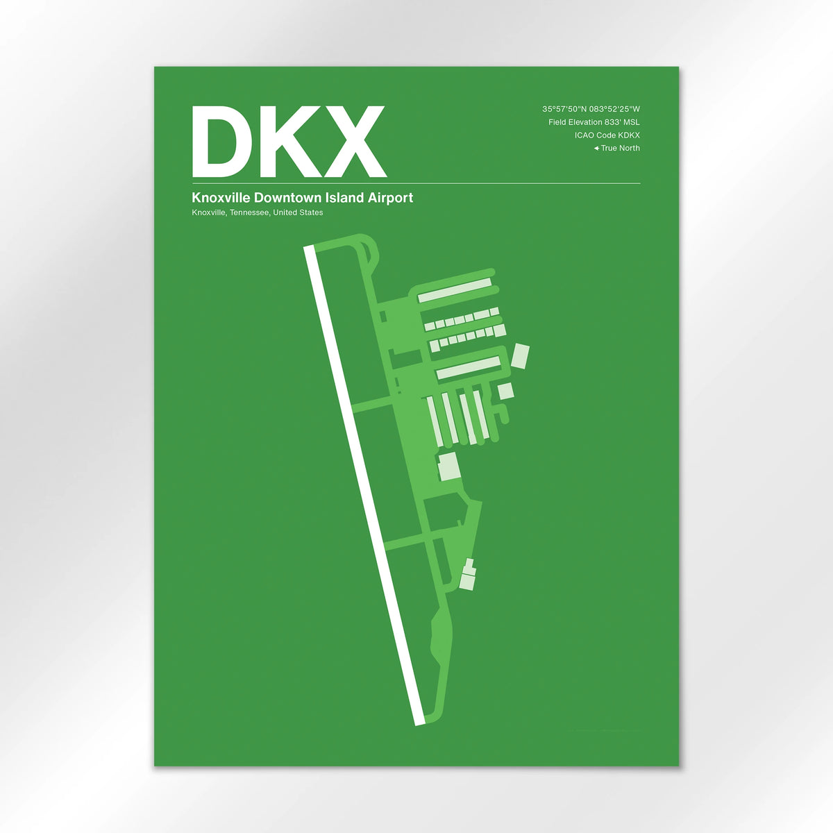 DKX Airport Diagram