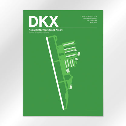DKX Airport Diagram