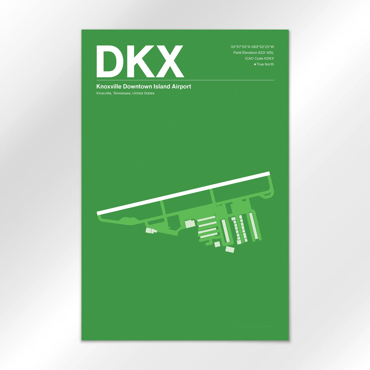 DKX Airport Diagram