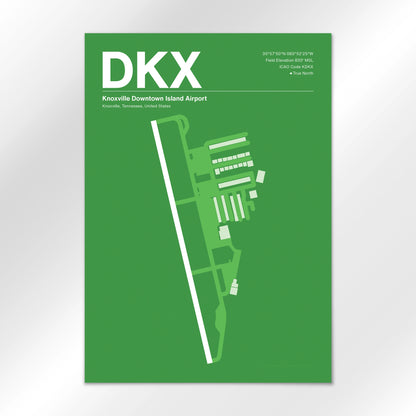 DKX Airport Diagram