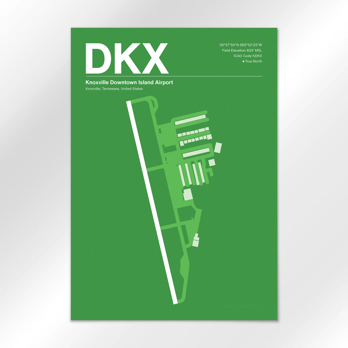 DKX Airport Diagram