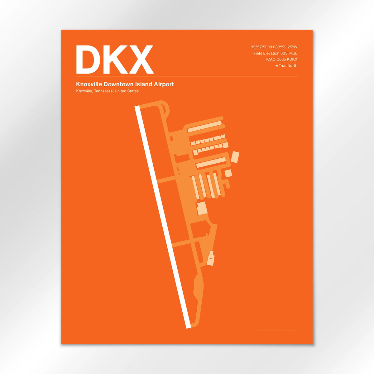 DKX Airport Diagram