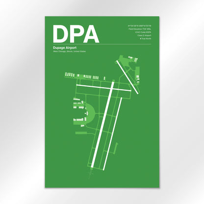 DPA | West Chicago - Overland Green - 24×36" - No Frame
