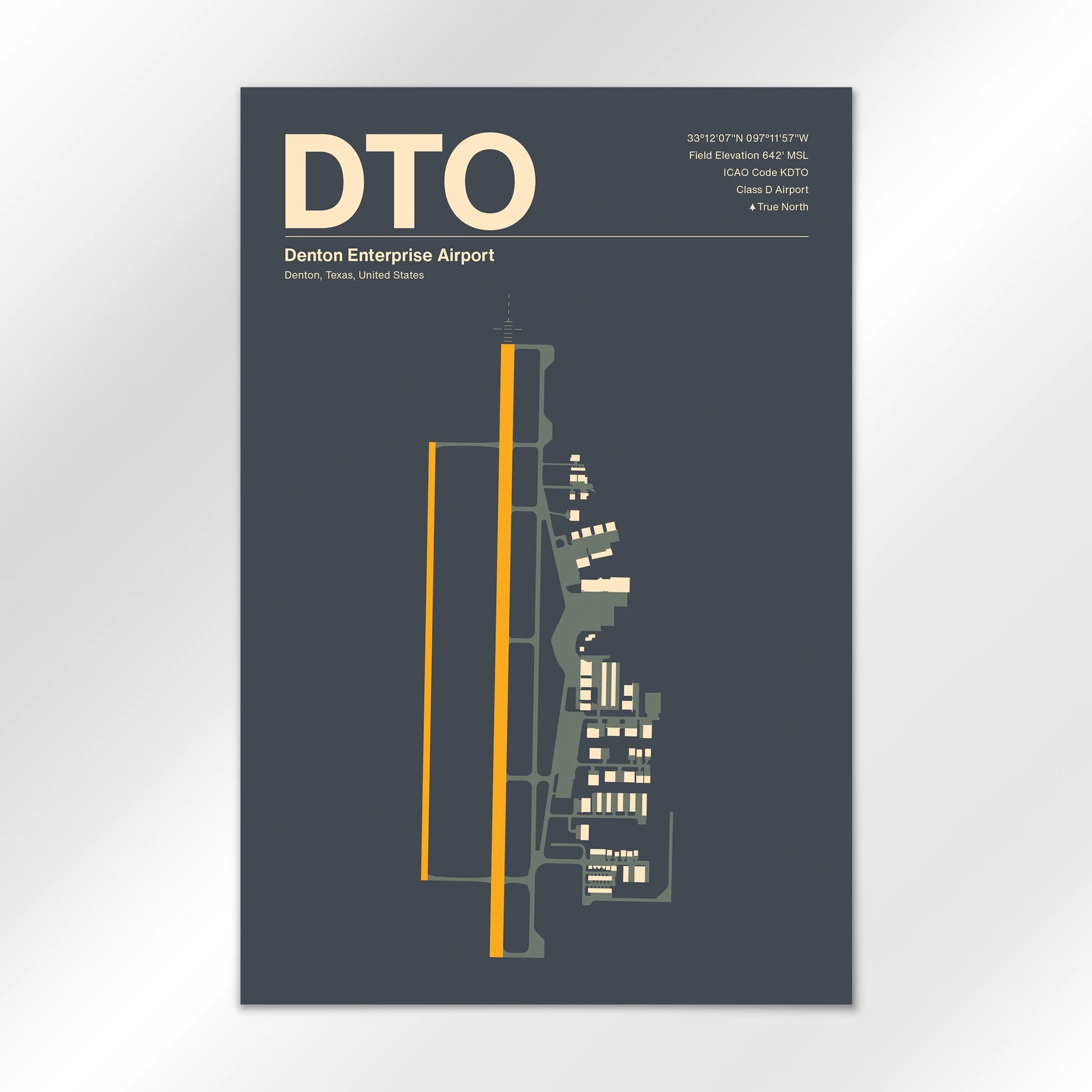 DTO Airport Diagram