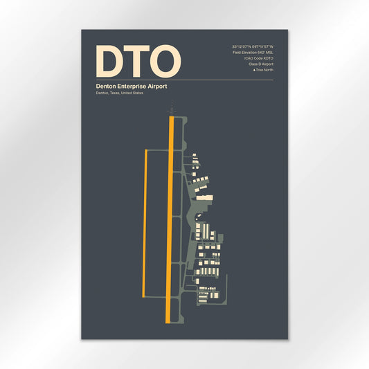 DTO Airport Diagram