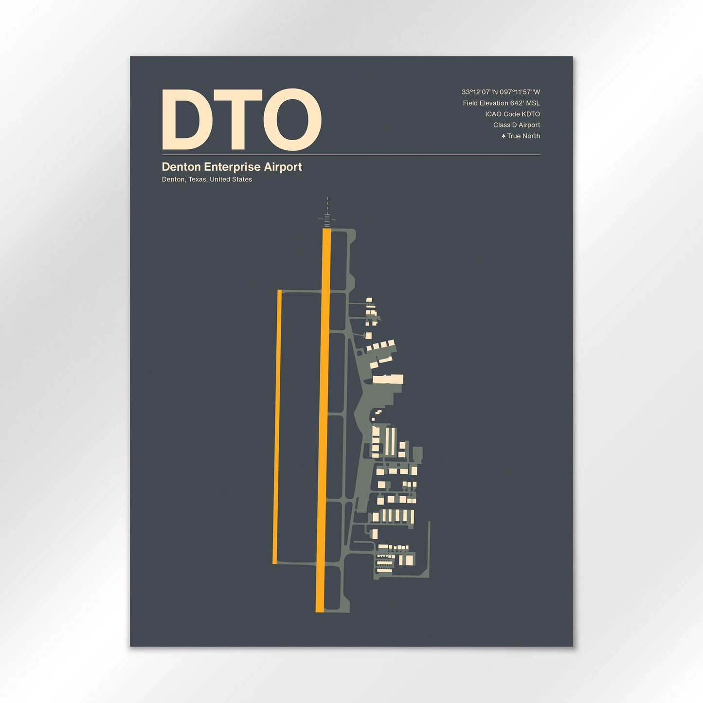 DTO Airport Diagram
