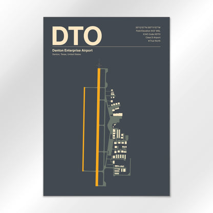 DTO Airport Diagram