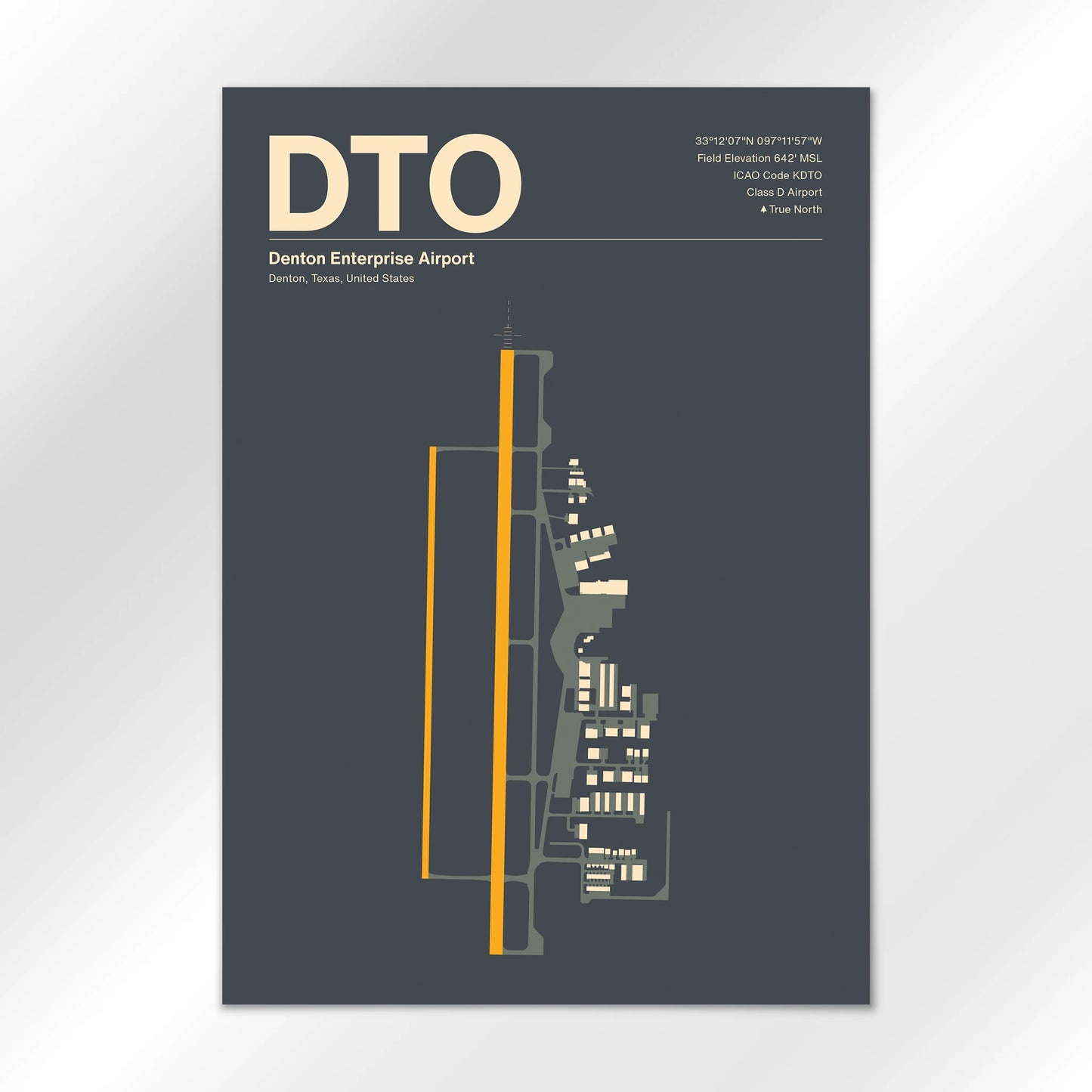 DTO Airport Diagram