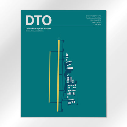 DTO Airport Diagram